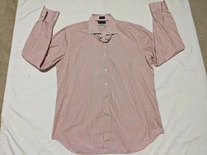 PeterMillar Collection ' Egyptian Cotton' Mens Button Down Shirt - Large - Picture 1 of 7
