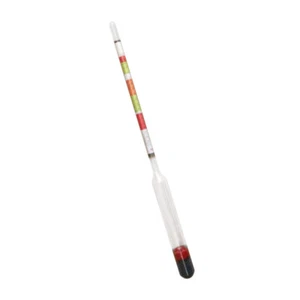 1PZ Misuratore di Zucchero Idrometro Vetro Borosilicato Moonshine Ancora Gravità Specifica - Foto 1 di 12