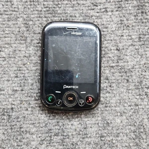 Pantech Jest TXT8040VW Verizon Rare Slider Phone Black FOR PARTS Untested - Picture 1 of 13