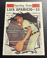 1961 Topps Luis Aparicio White Sox All Star #574 Hi-Grade Near Mint Condition