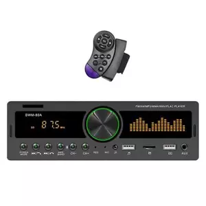 SWM-80A Bluetooth Car FM Radio MP3 Player Audio Receiver In-  Handsfree Mic with - Picture 1 of 12