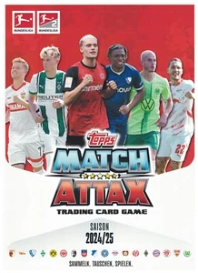 Match Attax Bundesliga 2024/2025 (24/25) 22 Black Edge Limited Edition KOMPLETT - Bild 1 von 1
