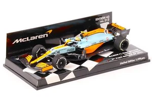 1:43 Minichamps McLAREN F1 Team MCL35M D.Ricciardo Monaco GP 2021 - Bild 1 von 3