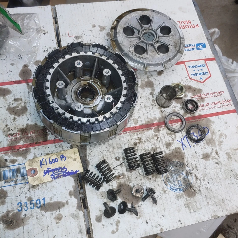 Kawasaki KL600B 1986 cesta de embrague Foto 1 de 4