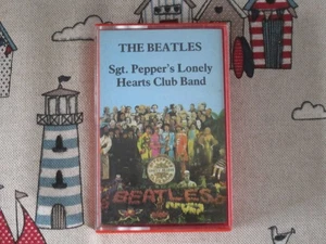 THE BEATLES SGT. PEPPERS LONELY HEARTS CLUB BAND EMI PARLOPHONE AUDIO CASSETTE  - Picture 1 of 6