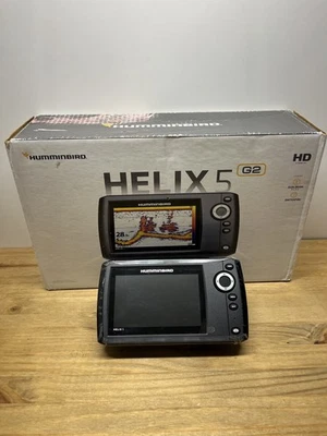 Humminbird Helix 5 G2 Fish Finder with SOME Accessories  - Image 1 of 4