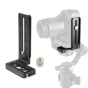 L Bracket Vertical Mount for DJI Ronin SC, Aluminum Camera Quick Release Plat... - Foto 1 di 9