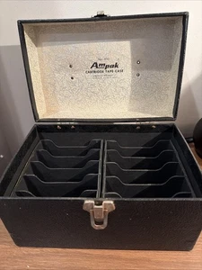 Vintage AmPak Cartridge Tape Case No 810 with Handle 8-Track - Picture 1 of 8