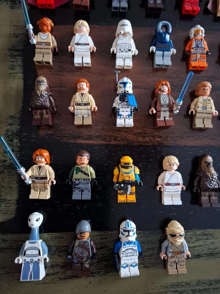 44 x Lego Star Wars Figur Boba Fett Captain Rex Obi-Wan NED-B Loader u.a. - Bild 1 von 4
