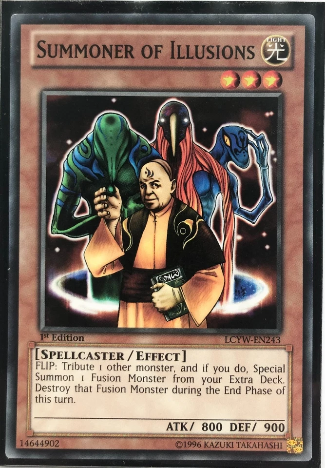 Yu-Gi-Oh! TCG Summoner of Illusions LCYW-EN243 Common Unlimited Ed Near Mint - Image 1 of 1
