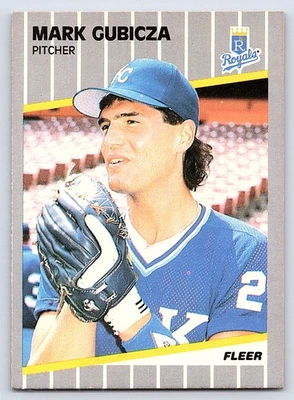 1989 Fleer #283 Mark Gubicza Kansas City Royals - Image 1 of 2