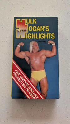 Hulk Hogan's Highlights 1981-83 AWA Wrestling VHS - Andre The Giant - Image 1 of 4