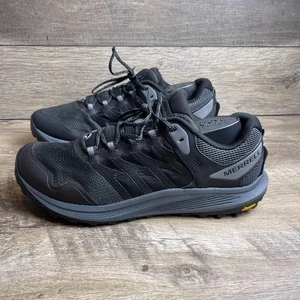 Merrell Nova 3 J067597W Mens US 13 W Trail Running Shoes Black Mesh Sneakers - Picture 1 of 10