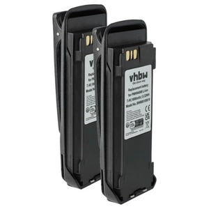 2x Akku für Motorola PMNN4104 PMNN4466A Funkgerät 1800mAh 7,4V - Zdjęcie 1 z 9