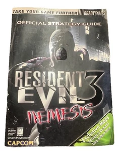 Resident Evil 3 Nemesis Official Strategy Guide Brady Games mit Poster - Bild 1 von 5