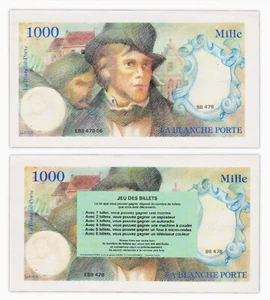 Banknotensatz 1000 FRANCS - BLANCHE TÜR - FRANKREICH - E88 478 06 - Bild 1 von 1
