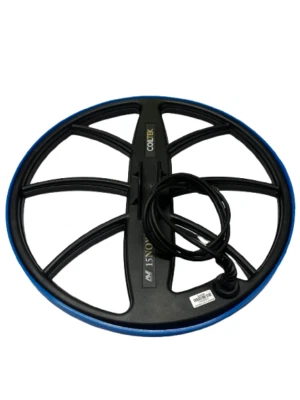 SPIN A DISC Minelab Equinox Coiltek 15" Nox Coil Bumper blau