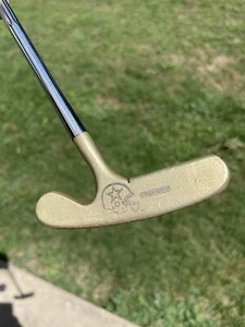 Titleist Acushnet Bulls Eye Old Standard Putter 35 inch Rare Dallas Cowboys Logo - Picture 1 of 8
