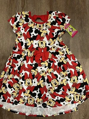 Vestido Minnie Mouse para niñas de The Walt Disney Company talla 6 Foto 1 de 4