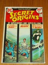 SECRET ORIGINS #5 FN- (5.5) DC COMICS DECEMBER 1973 SPECTRE*