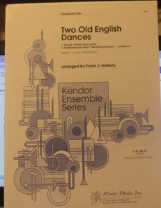 Trombone Trio 2 Old English Dances arr Frank Halferty New retail price $7.50 - Picture 1 of 4