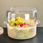 Salad Strainer Fruit Washing Basket Double Layer Drain Basket-GE