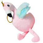  Rosa Flamingopuppe kleines Plüschtier Mädchen Schultasche Ornament Tiere Spielzeug