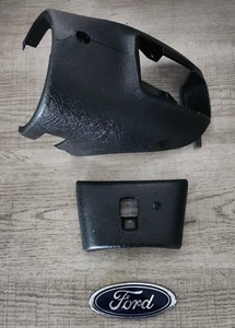 FORD SIERRA RS COSWORTH 3 DOOR STEERING WHEEL SHROUD 83 BB3533BAW & 83 BB3530BAW - Picture 1 of 4