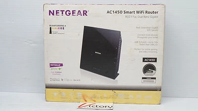 NIOB Netgear AC1450 Smart WiFi Router 802.11ac Dual Band Gigabit A118 - Image 1 of 4