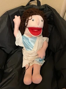 Jesus & Prophets Five Puppets, Hand Crafted, Ventriloquist, 24" Plush VTG RARE - Picture 1 of 9