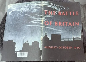 Battle of Britain Old Book let London Blitz 1940 World War II RAF I Home Front - Picture 1 of 9