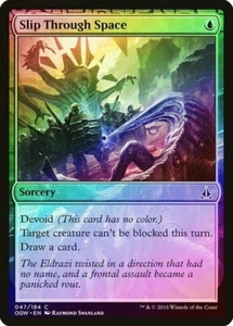 Slip Through Space FOIL NM/LP Oath of the Gatewatch - Picture 1 of 1