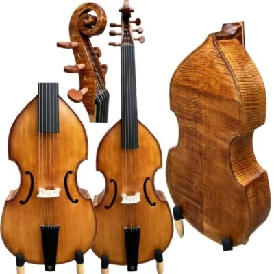 CANCIÓN Hecha a Mano Master Viola Da Gamba, 6 Cuerdas 29" Gamba, Buen Sonido #15590 Foto 1 de 4