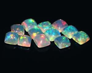 Ethiopian Opal, Opal Square, Big Size Opal, Fire Opal Ethiopian Opal, Opal Cabs