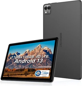 DOOGEE T10S Tablet 10 Zoll Android 13 Tablet 4G LTE, 6GB+128GB Octa Core 6600mAh - Bild 1 von 10