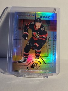 2021-22 UD EXTENDED BRADY TKACHUK SPX-15 SPX SENATORS