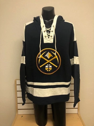 DENVER NUGGETS OTS  Lacer Hoodie Hockey Style  SIZE  XL NWOT NIKOLA JOKIC Cover