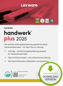 Lexware Handwerk Plus 2025, ABO-Version, ESD-Software-Download - Bild 1 von 1