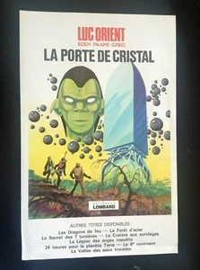 Affiche Lombard Luc Orient la porte de Cristal TBE - Picture 1 of 1