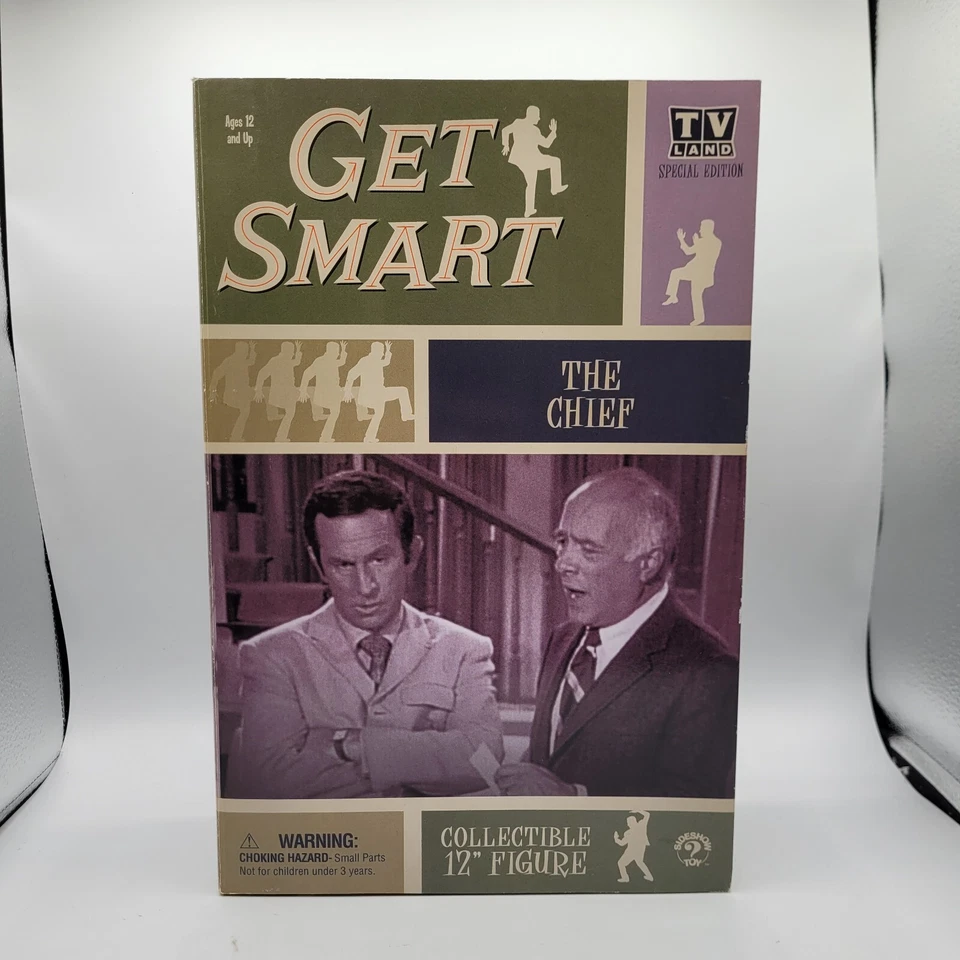 Figura Sideshow Toy Get Smart The Chief 12" TV Land Edición Especial Foto 1 de 4