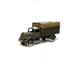 WINTER OPEL BLITZ TRUCK GERMAN ARMOUR 28mm painted Historical WW2 BOLT ACTION - Picture 1 of 4