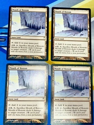 4x Mouth of Ronom - CSP Coldsnap - MTG Magic - NM - Playset - Image 1 of 2