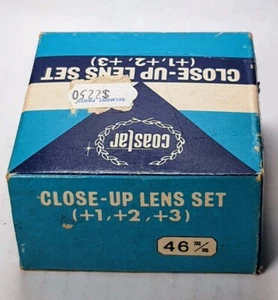 Genuine 48mm Close-Up Lens Set +1 +2 +3 Glass Lens Filter Japan 48 mm Coaster - Picture 1 of 4