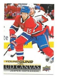 2018-19 Upper Deck Canvas Jesperi Kotkaniemi