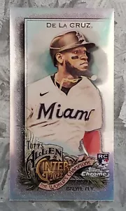 #71 Brayan De La Cruz 2022 Allen & Ginter Chrome Mini Baseball Card - Picture 1 of 2