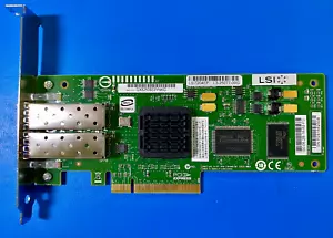 LSI7204EP (L3-25077-00G) Host Bus Adapter PCIe 4Gb/s Fibre Channel Karte - Bild 1 von 3
