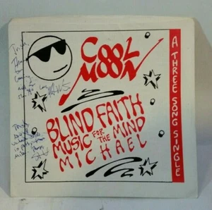 Cool Moon BLIND FAITH (SIGNED ROCK EP 45/PS) BIG DOG 101 PLAYS VG+ - Picture 1 of 10