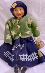 Primitive Country Puppe Moon Beams 22 Zoll - Bild 1 von 6
