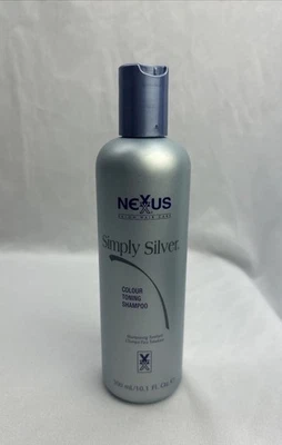 Nexxus Simply Silver Colour Toning Shampoo 10.1 oz Salon Hair Care - Image 1 of 4