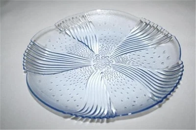 LIBBEY DuraTuff Harmony Blue Set/11 Luncheon Salad Plates  #939 - Image 1 of 4